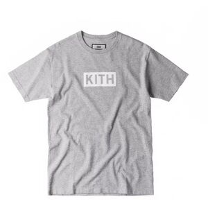 Kith Classic Logo Tee ‘Heather Grey’ Size XS